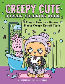 Creepy Cute Horror Coloring Book: Classic American Horror Meets Creepy Kawaii Style
